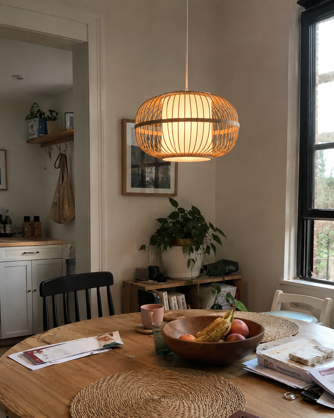 Taru | Japanese Bamboo Pendant Light