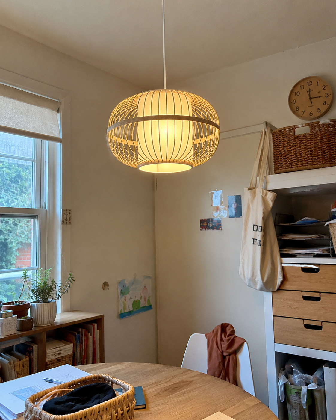 Taru | Japanese Bamboo Pendant Light