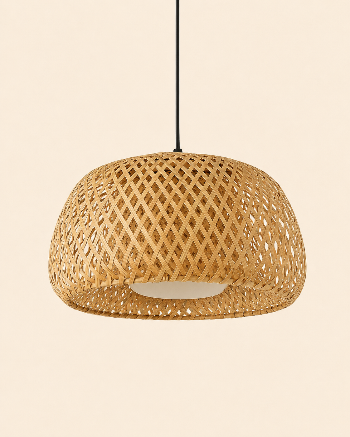 Kumo | Japanese Woven Bamboo Pendant Light