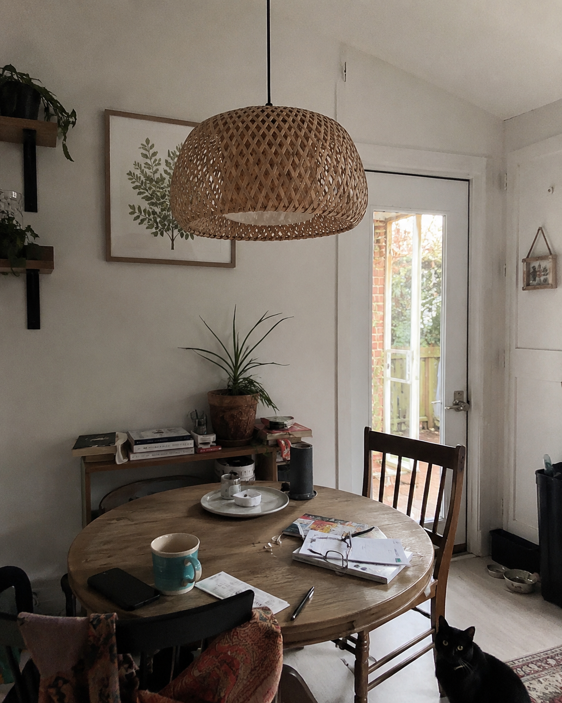 Kumo | Japanese Woven Bamboo Pendant Light
