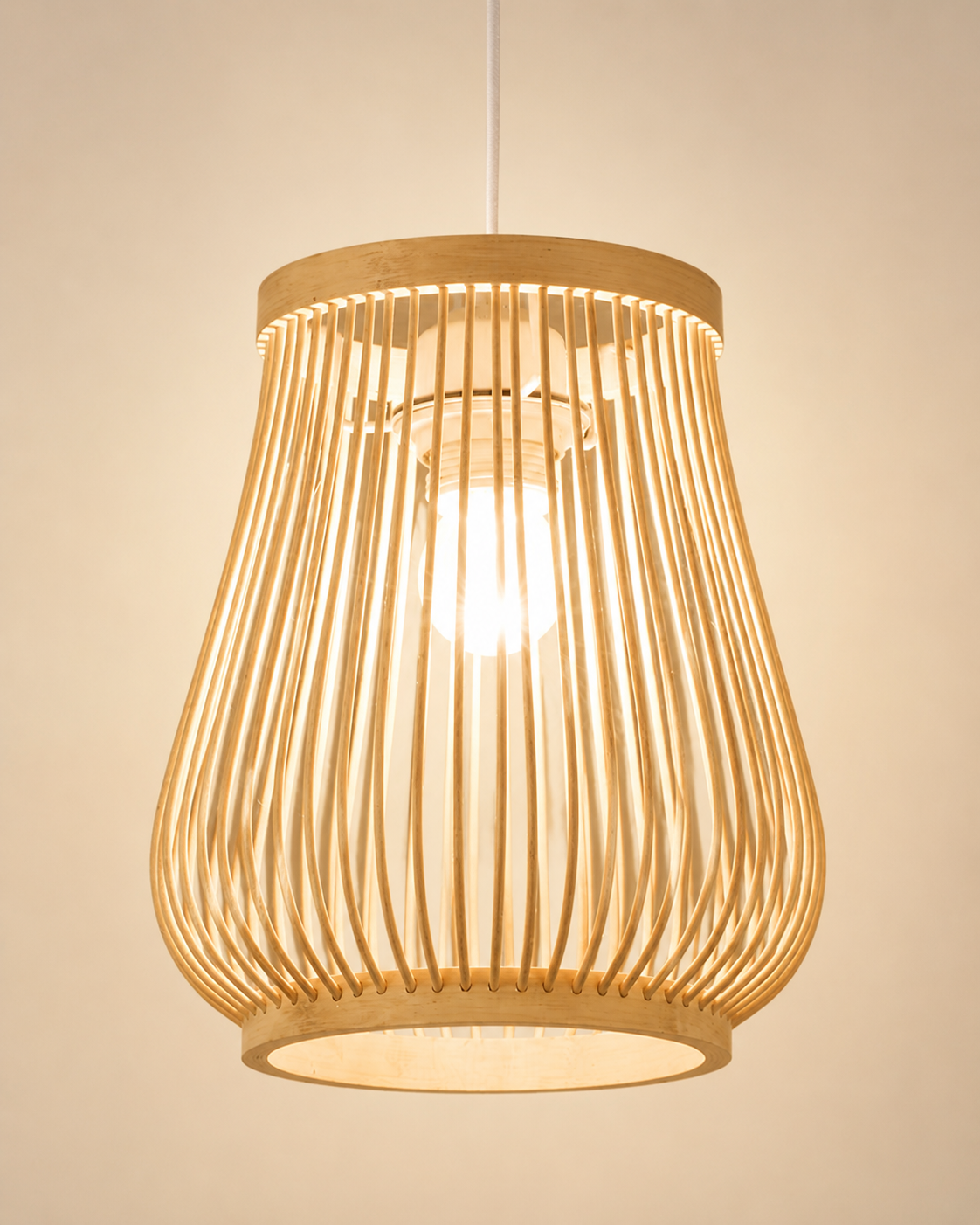 Nara | Japanese Bamboo Pendant Light