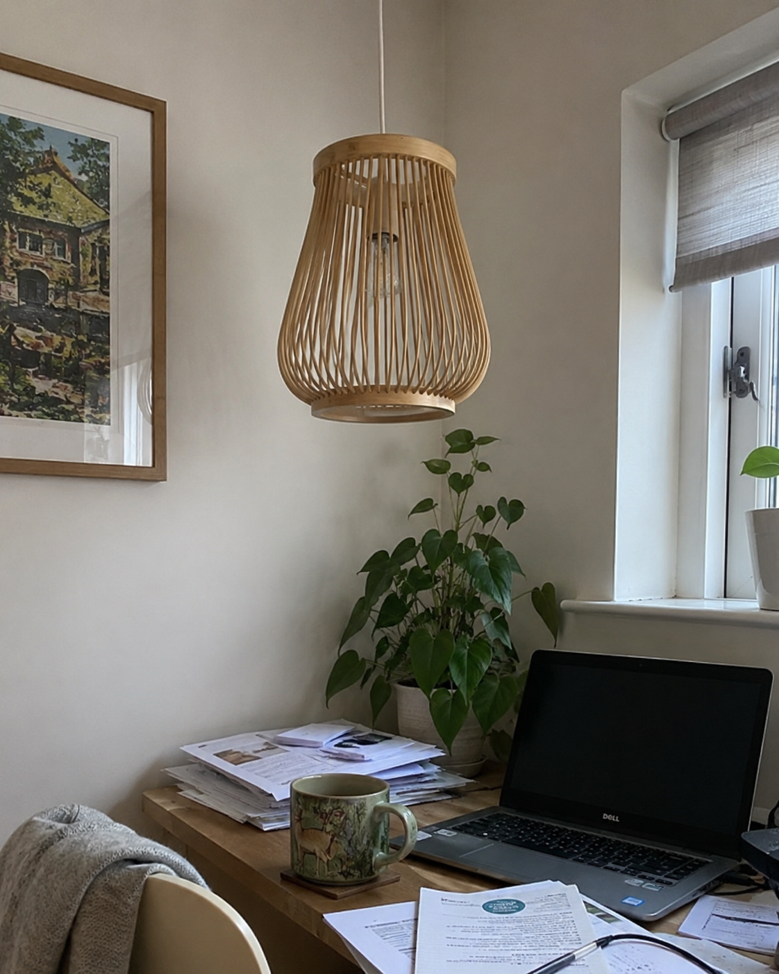 Nara | Japanese Bamboo Pendant Light