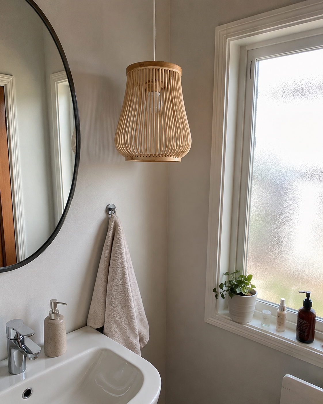 Nara | Japanese Bamboo Pendant Light