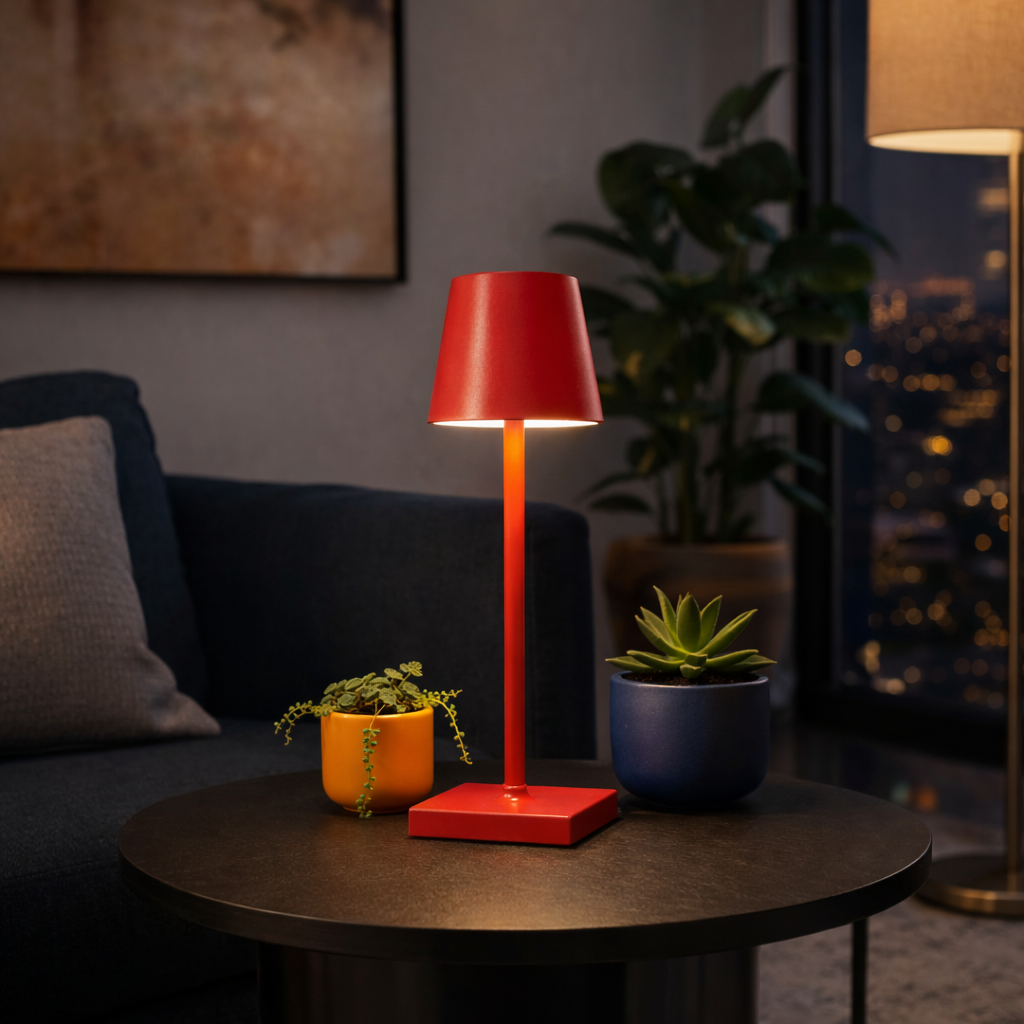 Modern Minimalist Iron Luxury Bedside Table Lamp