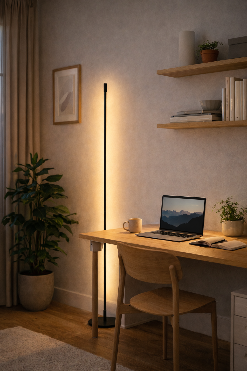 Nordic Style LED Floor Lamp for Living Room & Bedroom