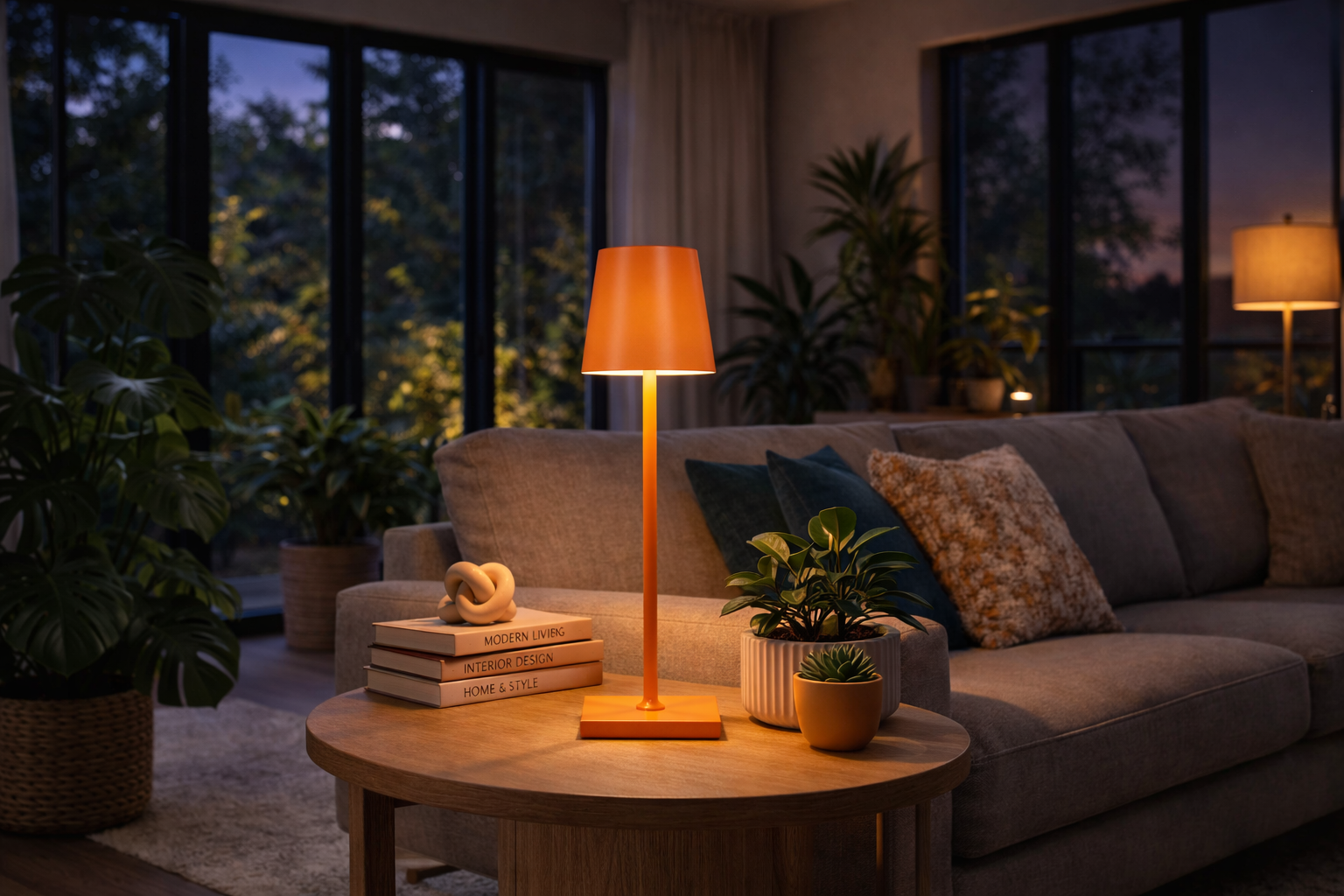 Modern Minimalist Iron Luxury Bedside Table Lamp