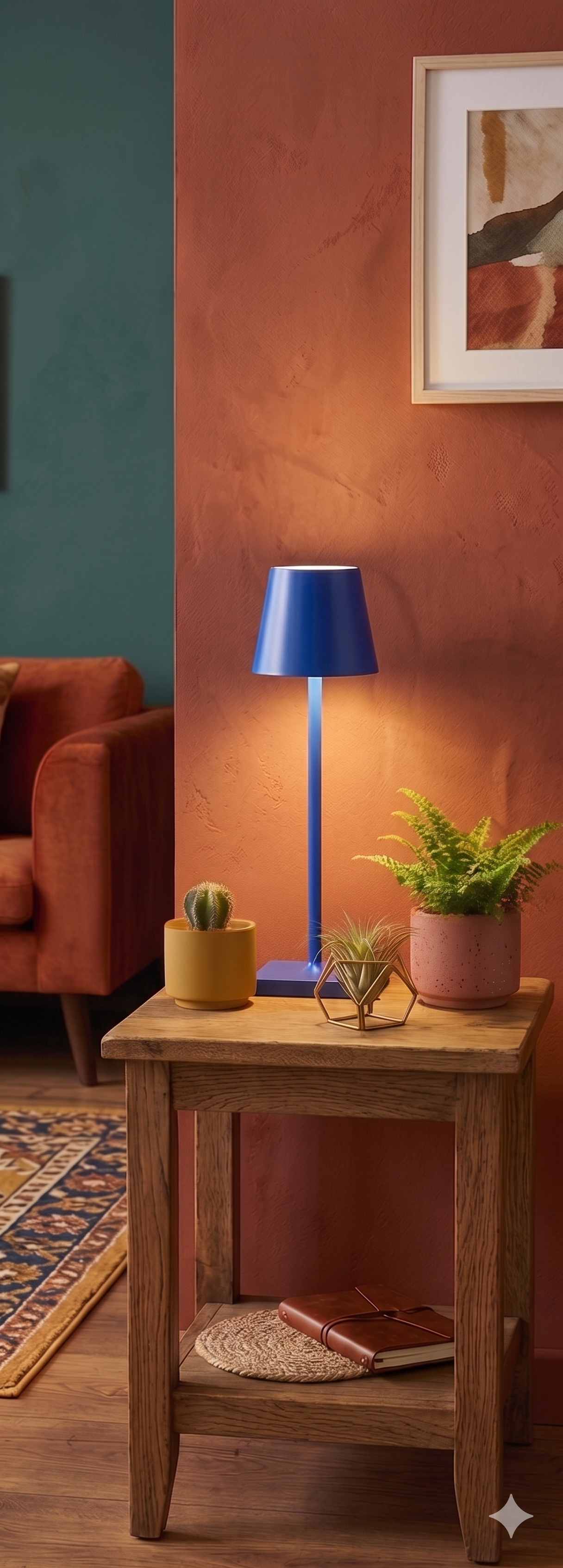 Modern Minimalist Iron Luxury Bedside Table Lamp