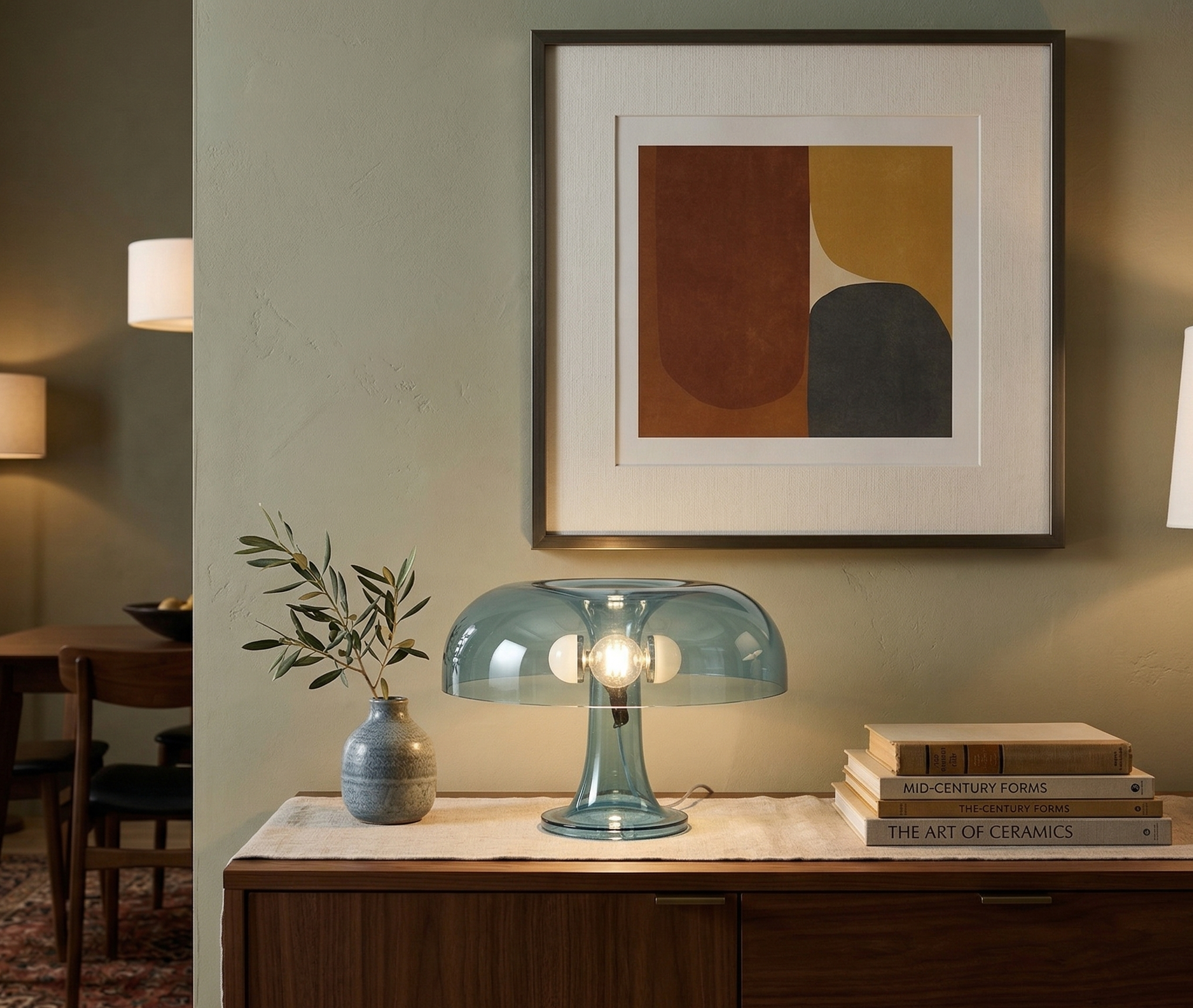 Modern Minimalist Mushroom Decorative Lighting Table Lamp