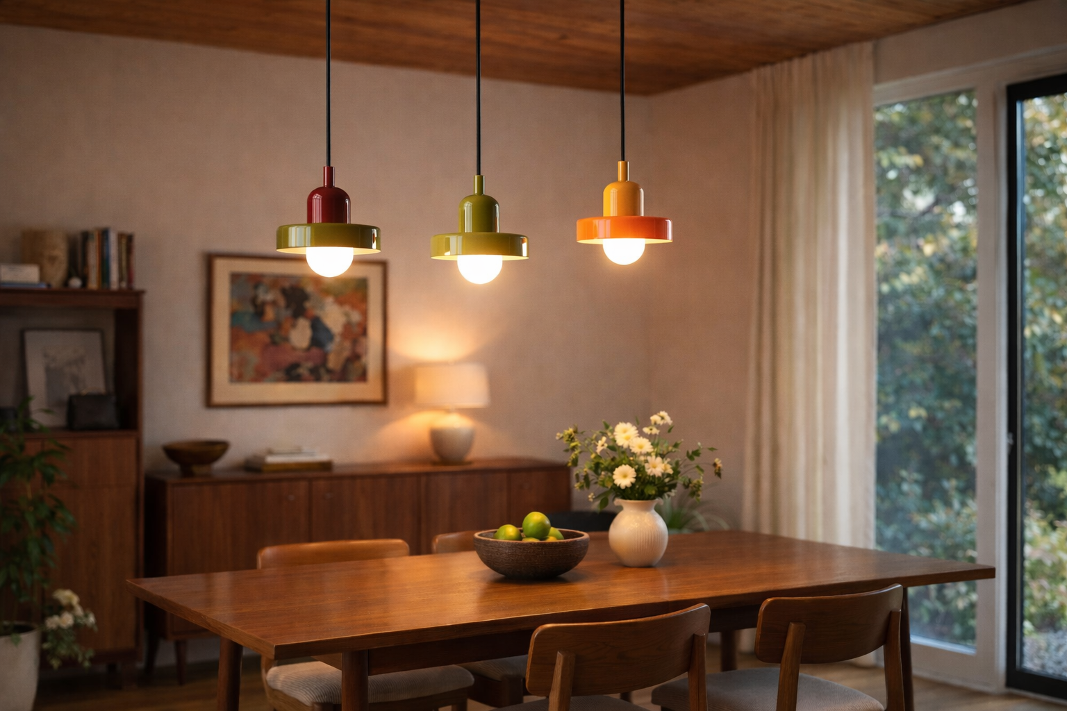 Nordic Glass Bauhaus Dining Room Chandelier Living Room Bedroom Bar Retro Coffee shop Decoration Chandelier Lighting Fixtures