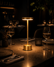 Modern LED Desk Lamp with USB Rechargeable Battery