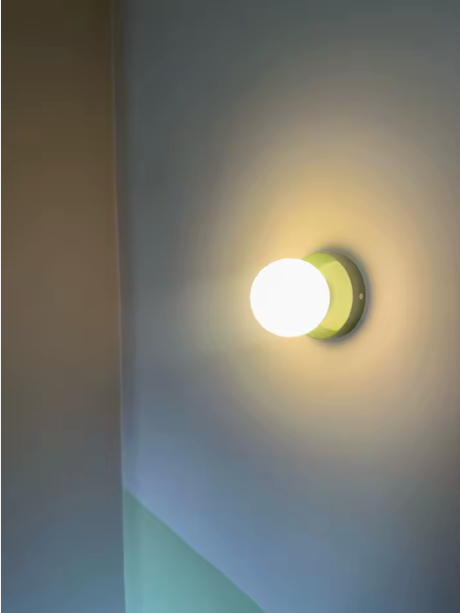 Rosalie | Macaron Sphere Glass Wall Sconce