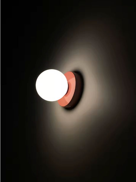 Rosalie | Macaron Sphere Glass Wall Sconce