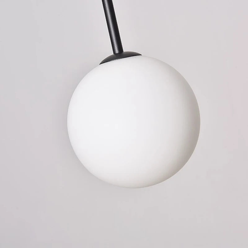 Comet | Glass Globe Cluster Chandelier
