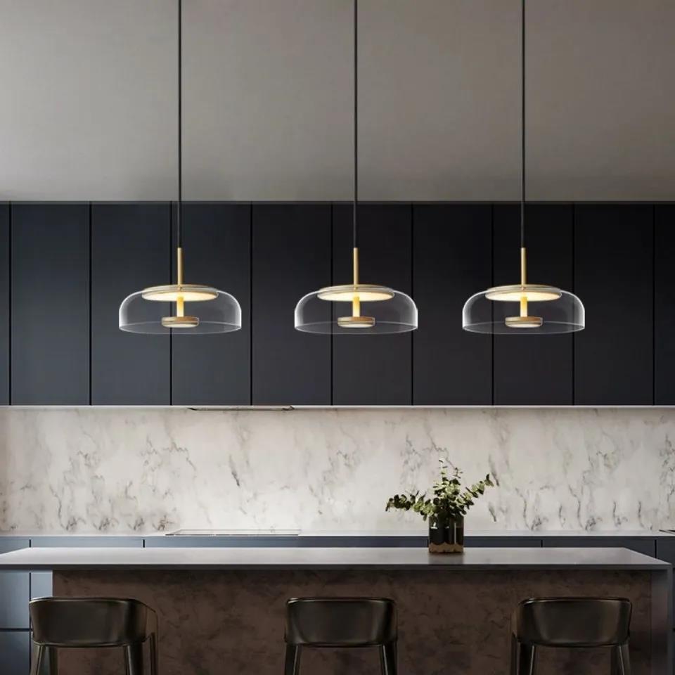Nordic Style Single Pendant Light for Living Spaces