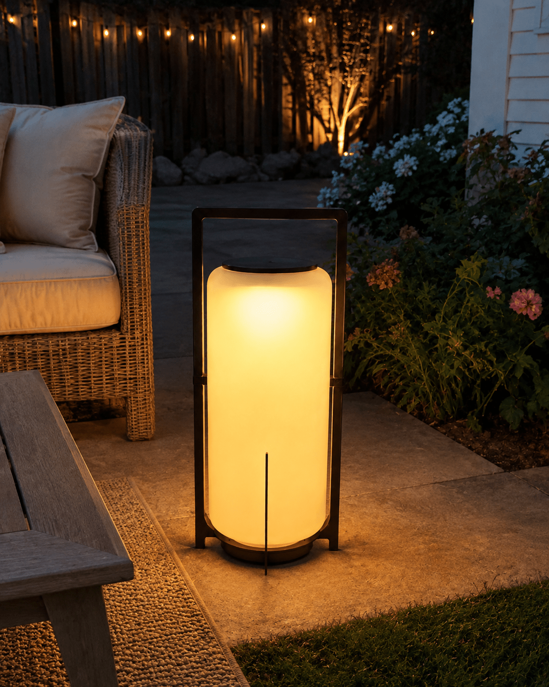 Akari | Outdoor Floor Lantern - Luma House