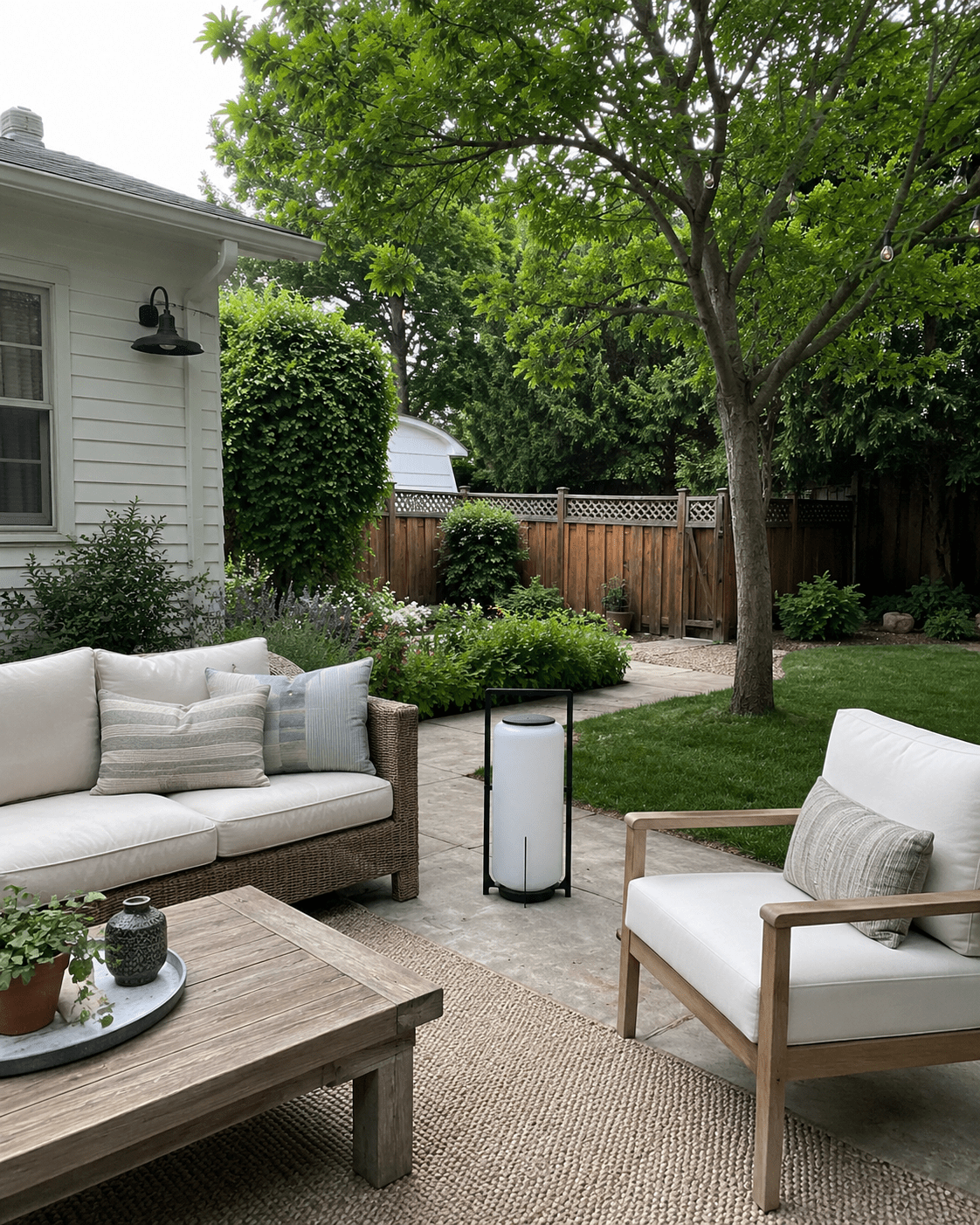 Akari | Outdoor Floor Lantern - Luma House