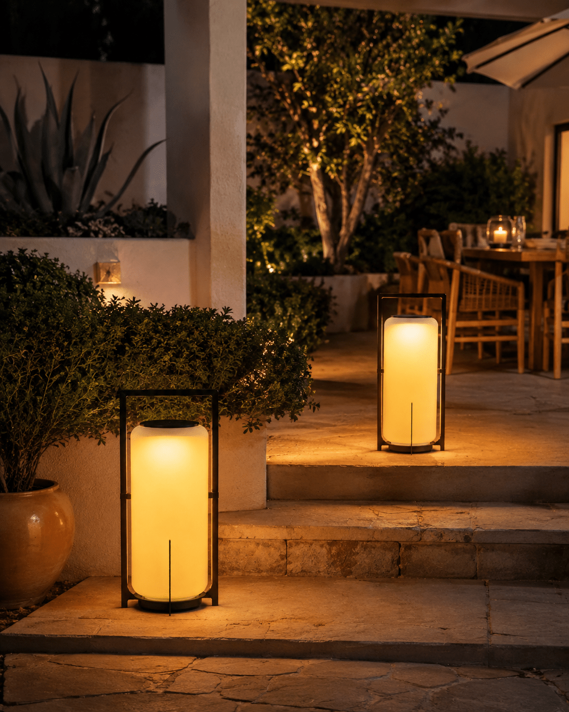 Akari | Outdoor Floor Lantern - Luma House