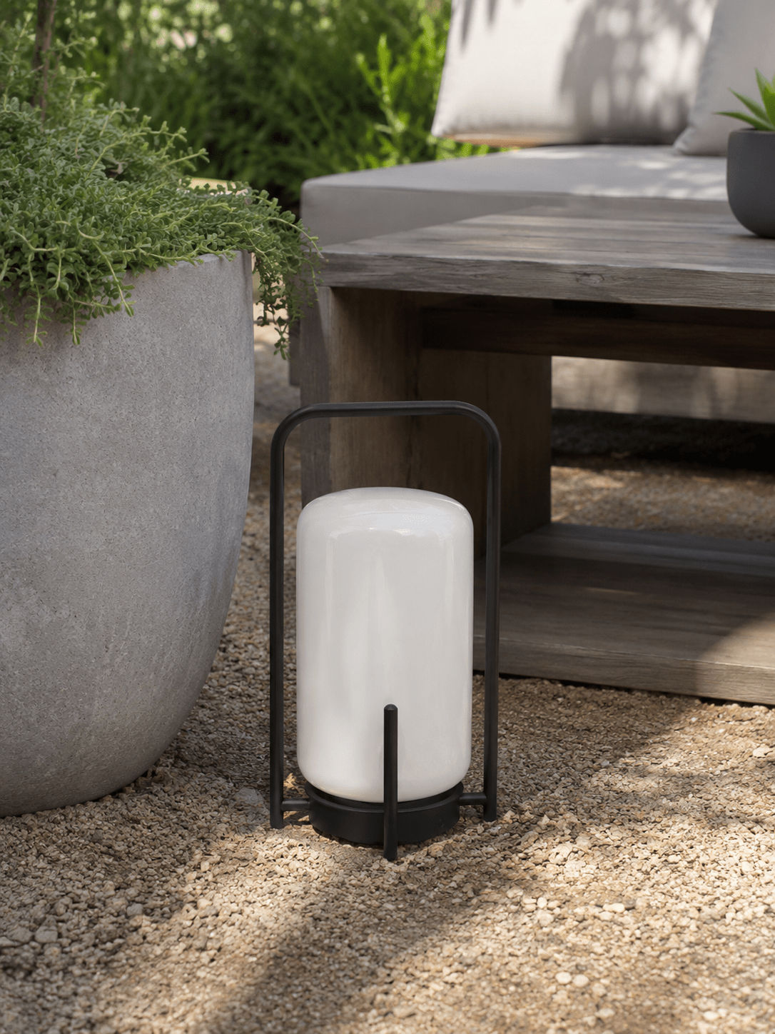 Akari | Outdoor Floor Lantern - Luma House