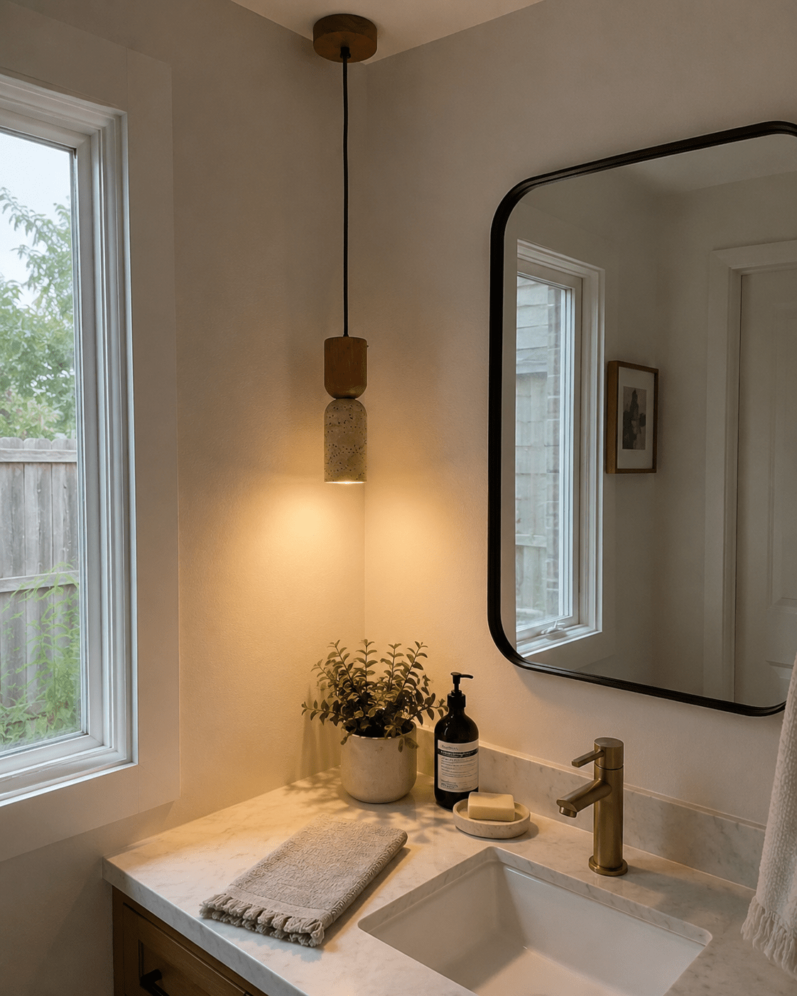 Atlas | Japanese Wabi-Sabi Stone Pendant Light - Luma House