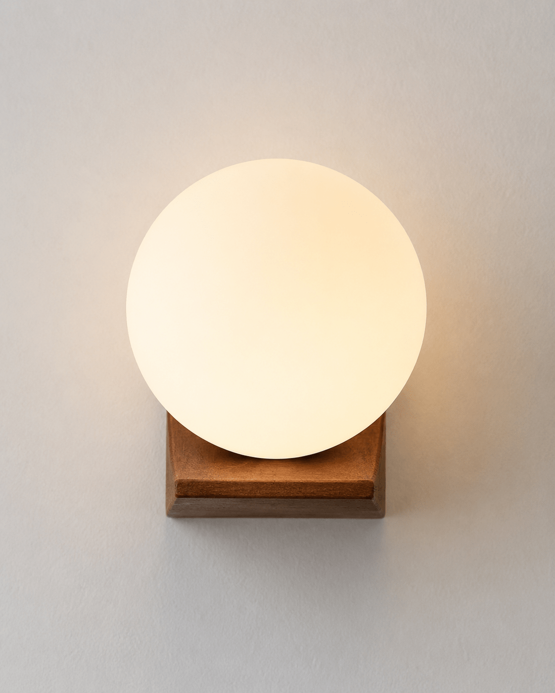 Aurea | Wooden Globe Wall Lamp - Luma House