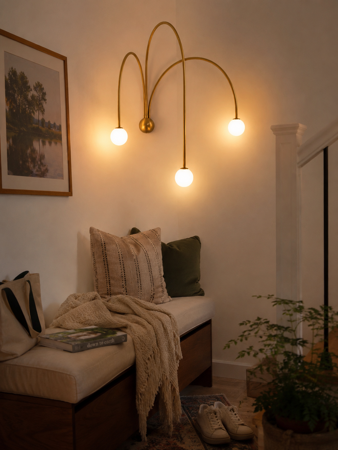 Nebula | Glass Globe Cluster Wall Sconce