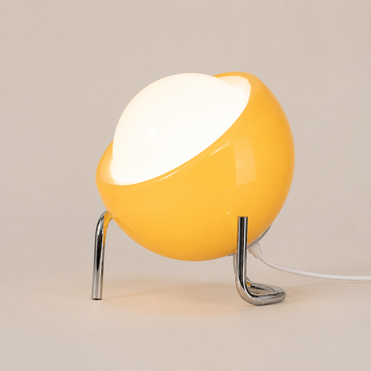 Coraline | Bauhaus Glass Globe Table Lamp