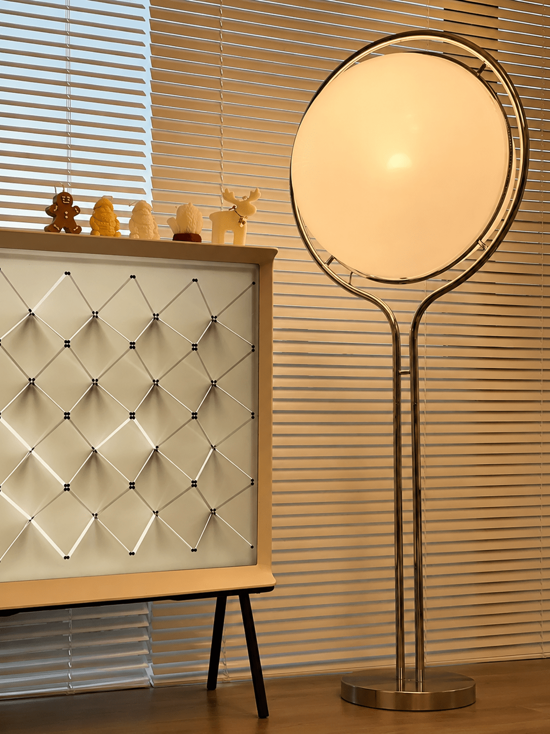Callan | Bauhaus Acrylic Globe Floor Lamp - Luma House