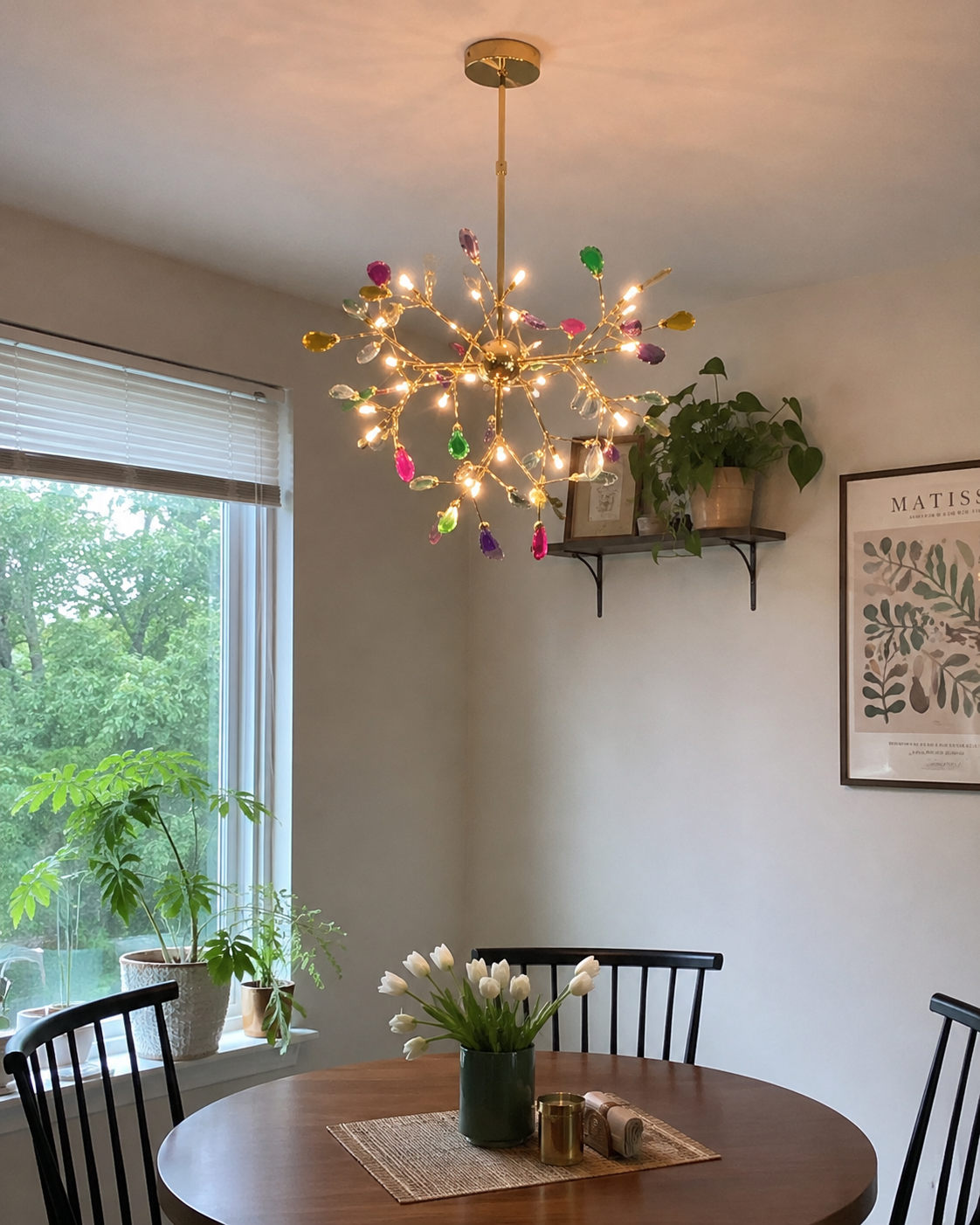 Orion | Nordic Firefly Onyx Chandelier