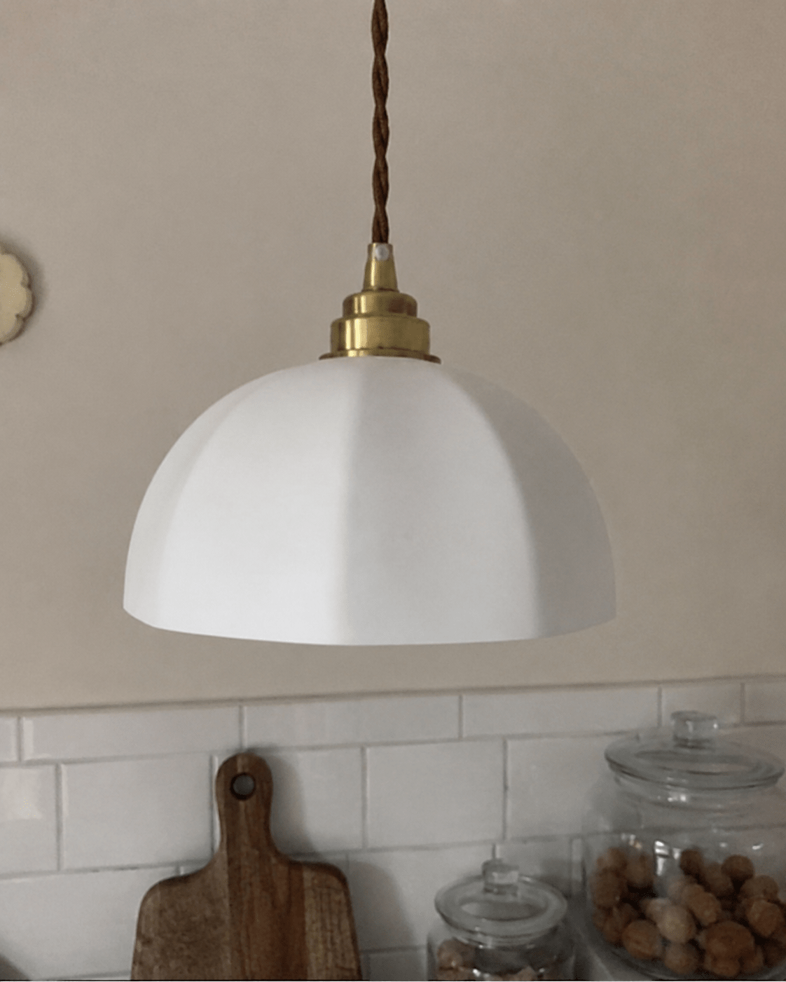Celeste | Japanese Wabi-Sabi Brass Designer Pendant Light - Luma House