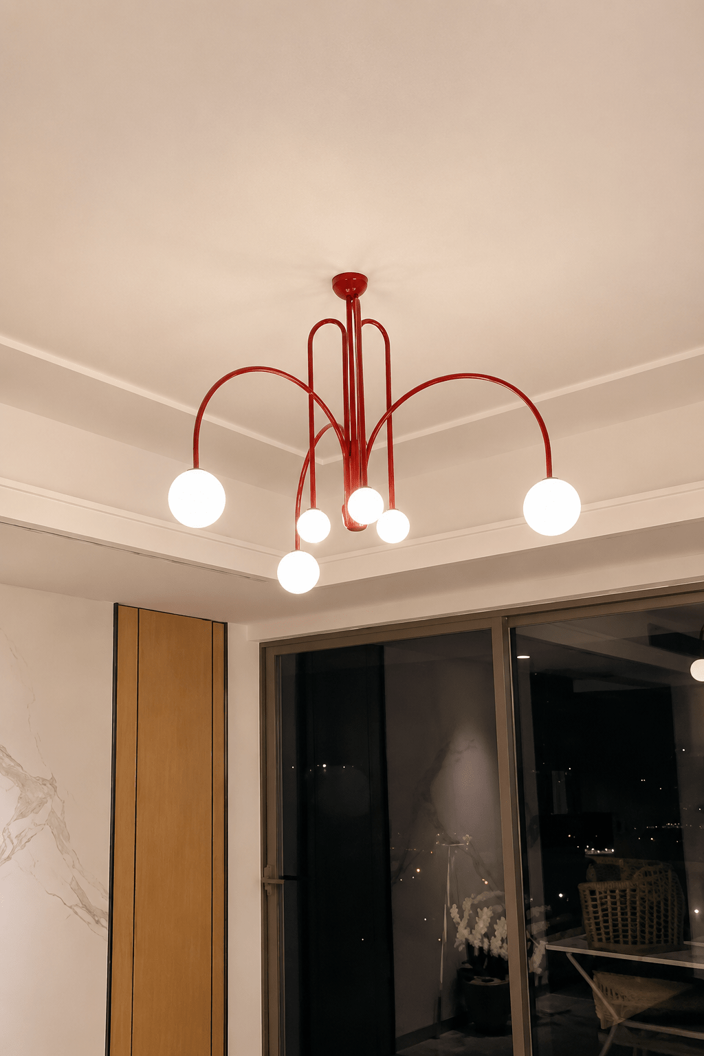 Comet | Glass Globe Cluster Chandelier - Luma House