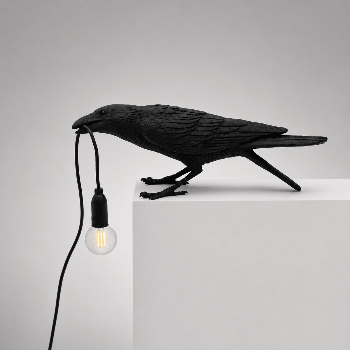 Corvin | Midnight Raven Desk Lamp - Luma House