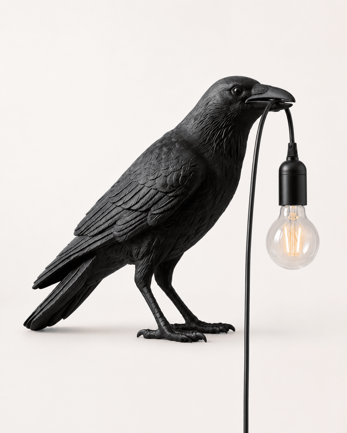 Corvin | Midnight Raven Desk Lamp - Luma House