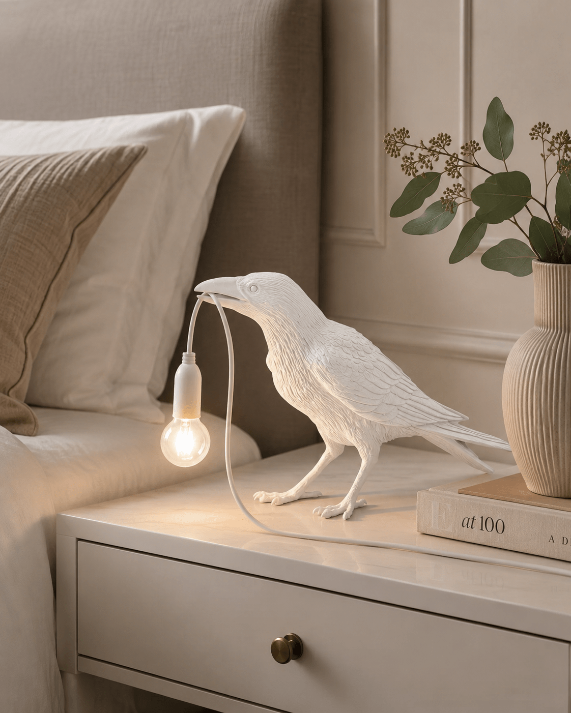 Corvin | Midnight Raven Desk Lamp - Luma House