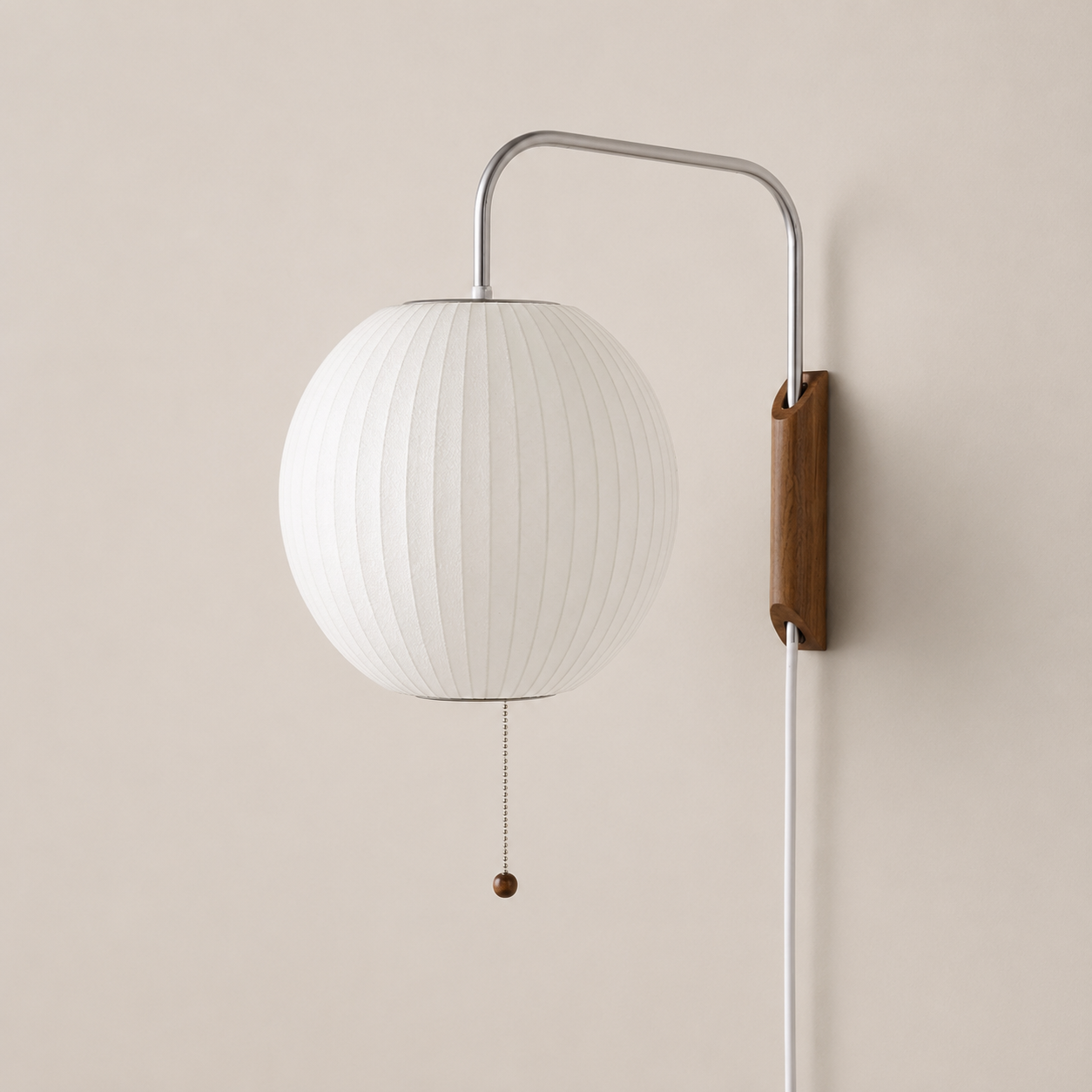 Kai | Silk Cocoon Wall Sconce