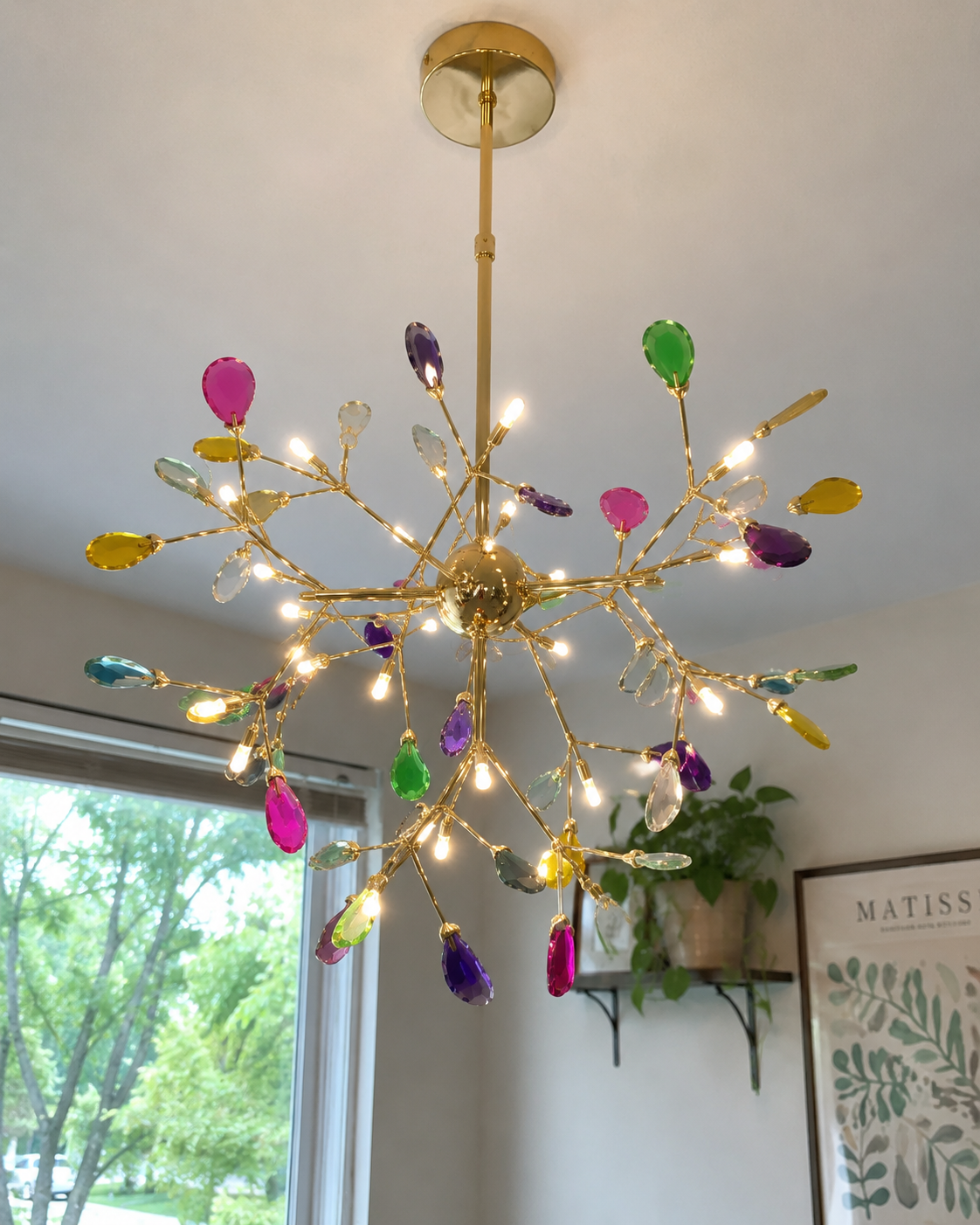 Orion | Nordic Firefly Onyx Chandelier