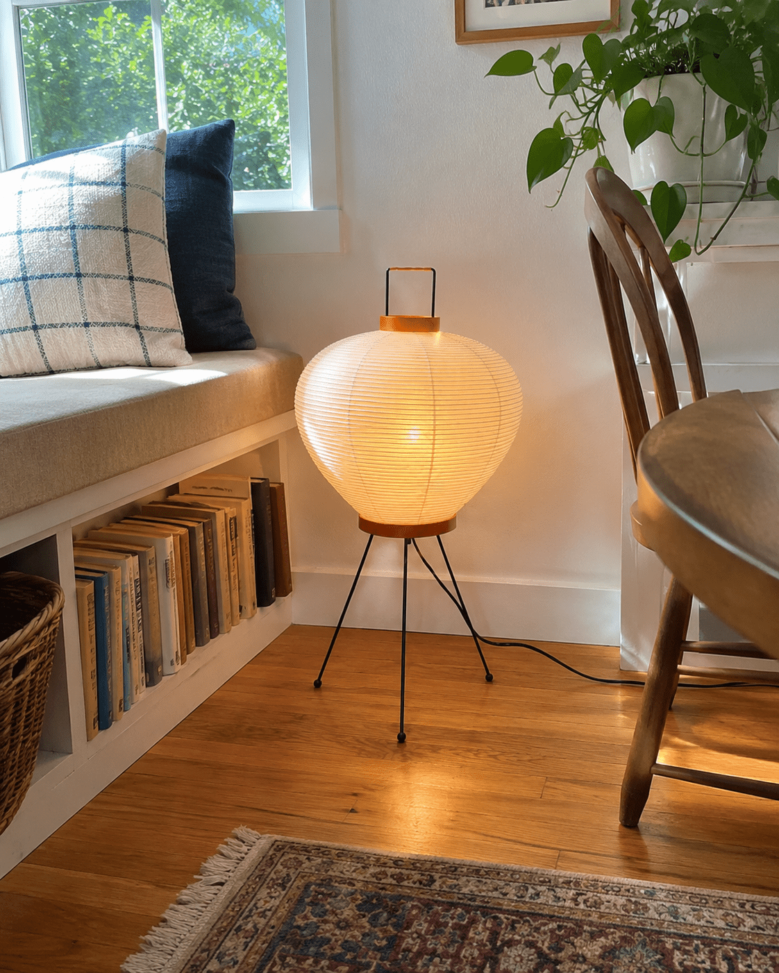 Daiki | Japanese Rice Paper Lantern Floor Lamp - Luma House