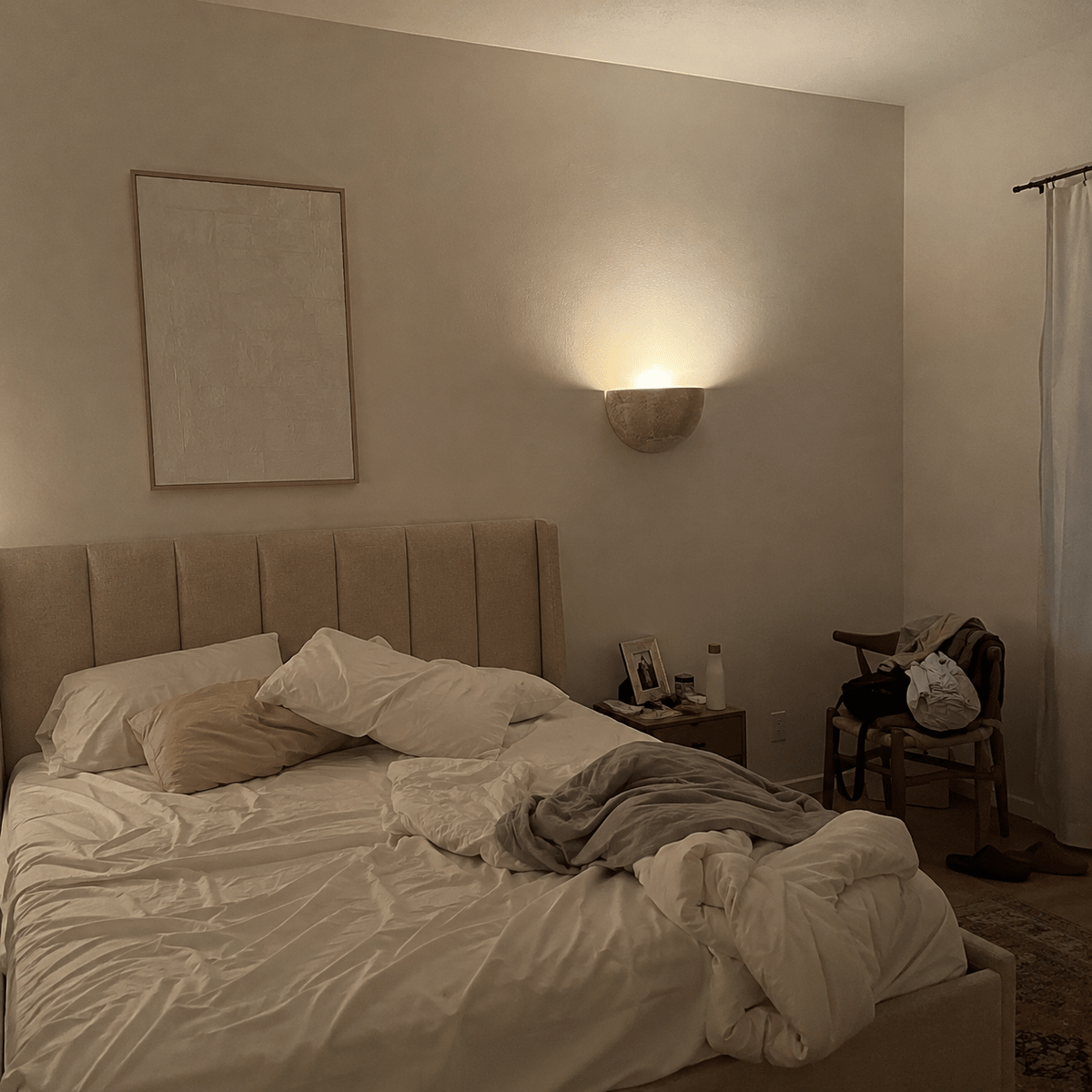 Dune | Travertine Wall Sconce - Luma House