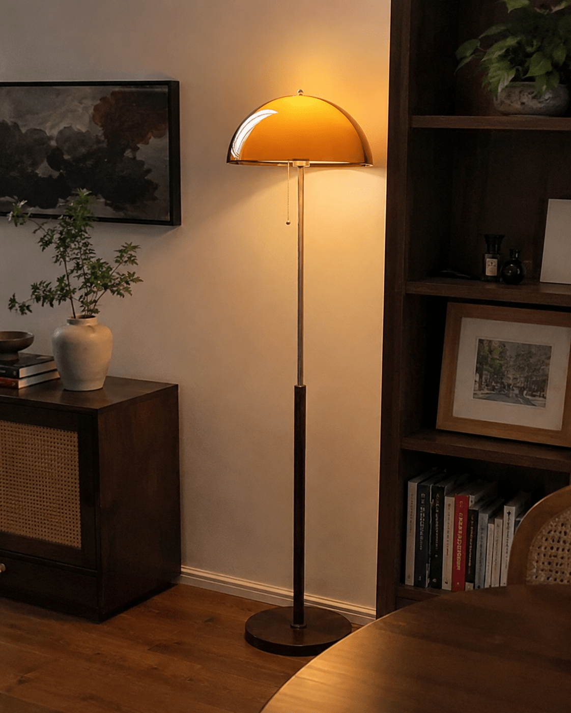 Dusk | Mushroom Dome Floor Lamp - Luma House