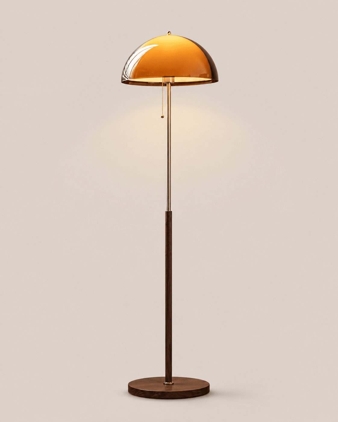 Dusk | Mushroom Dome Floor Lamp - Luma House