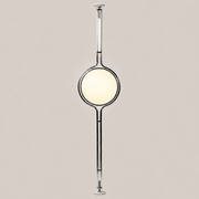 Emeric | Bauhaus Acrylic Globe Arc Floor Lamp - Luma House