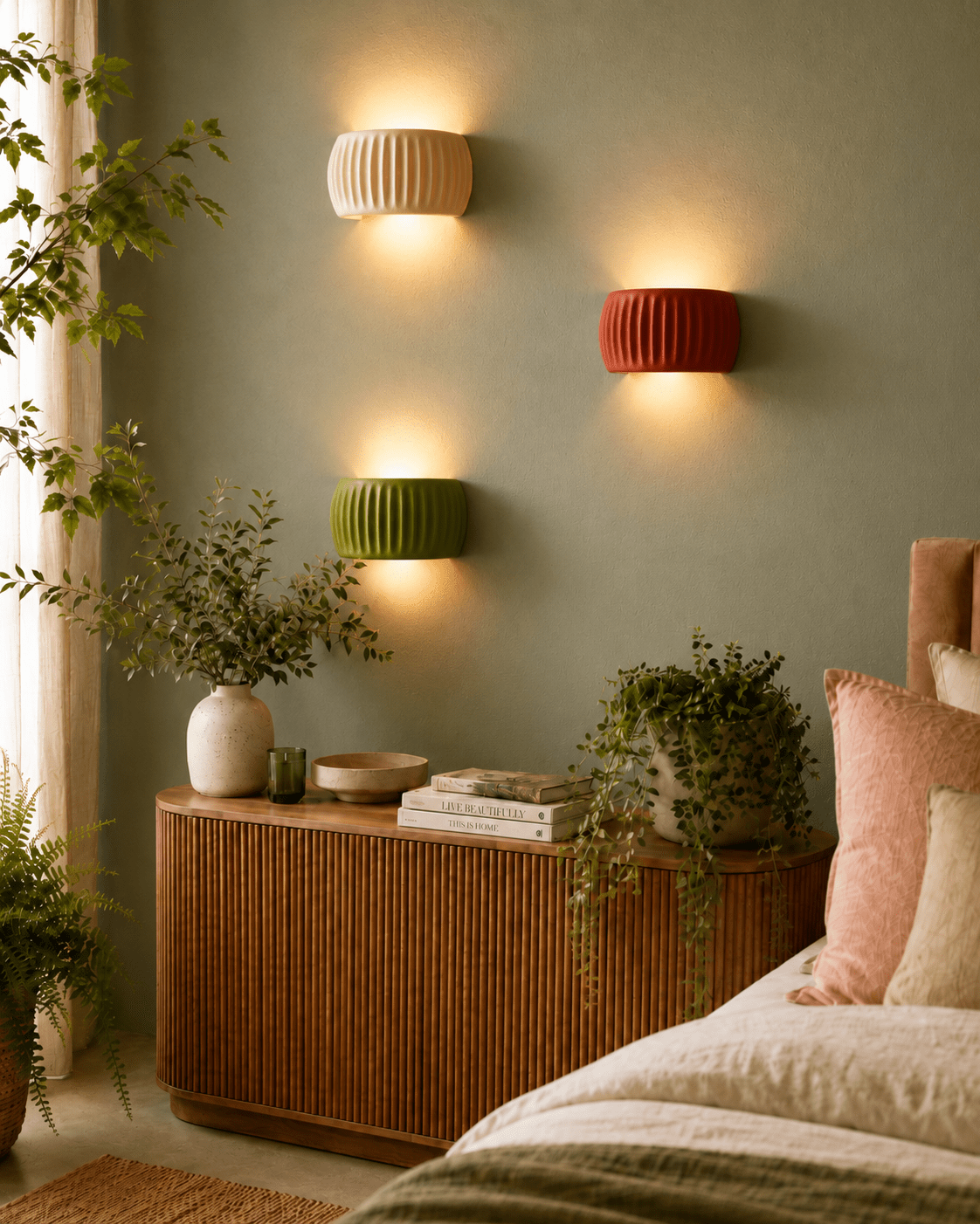 Gio | Modern French Resin Wall Lamp - Luma House