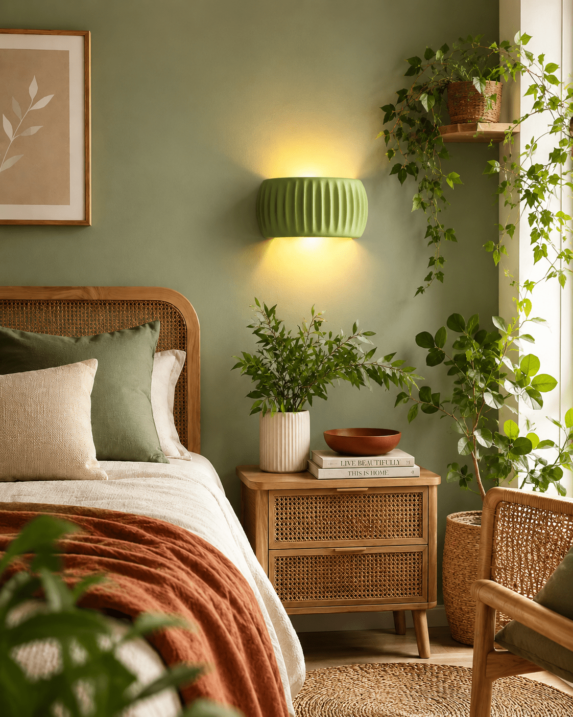 Gio | Modern French Resin Wall Lamp - Luma House