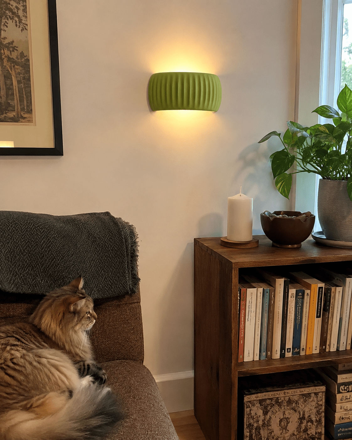 Gio | Modern French Resin Wall Lamp - Luma House
