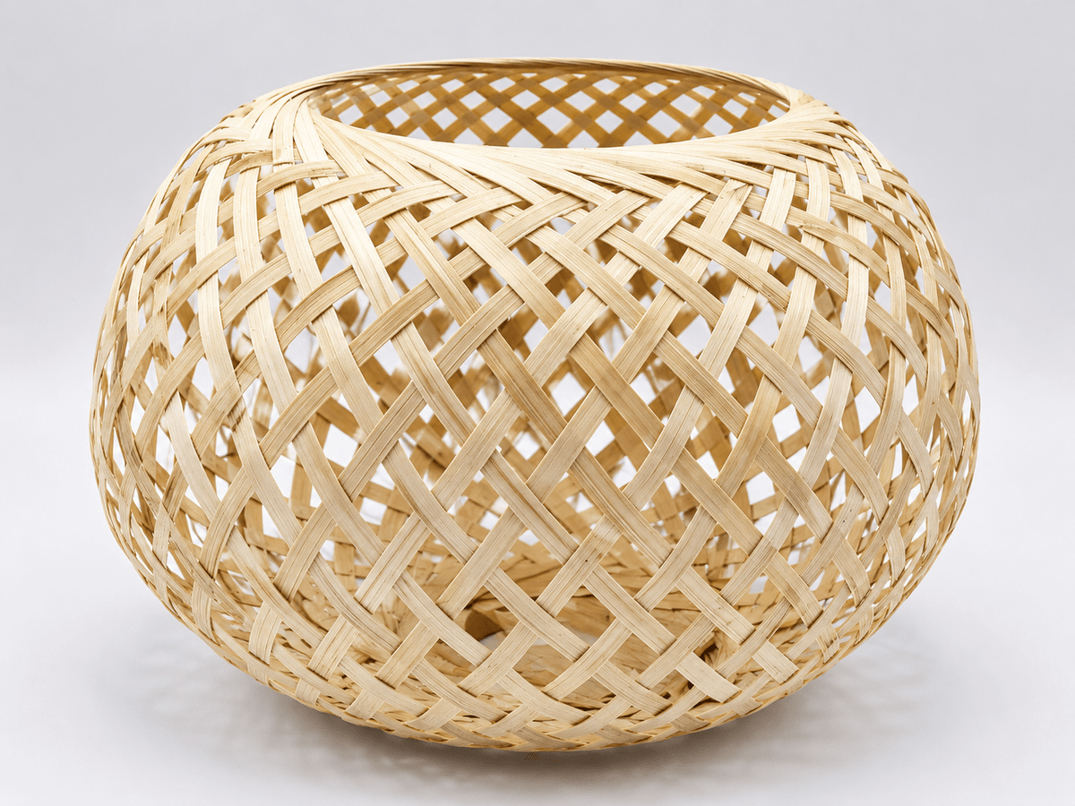 Hana | Bamboo Flush Mount Ceiling Light - Luma House