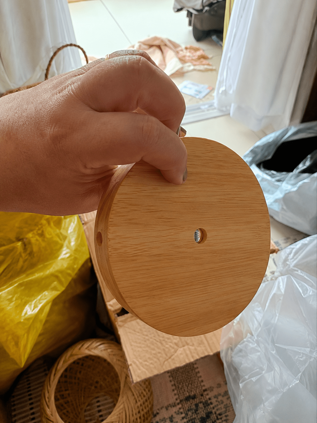 Hana | Bamboo Flush Mount Ceiling Light - Luma House