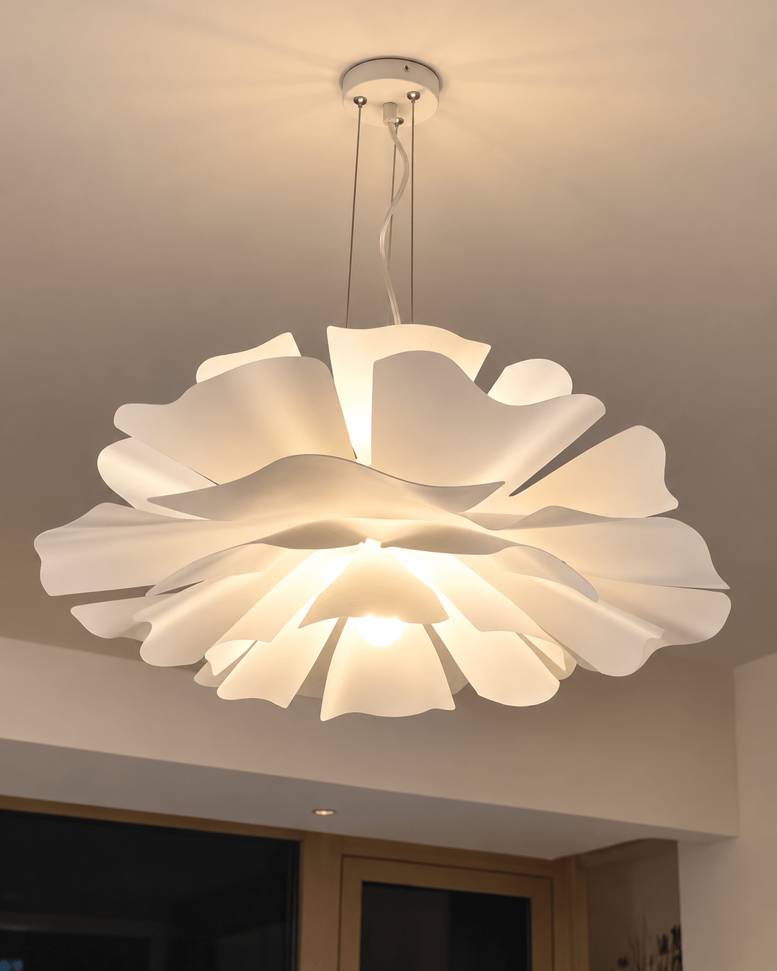 Hana | Layered Acrylic Petal Pendant - Luma House