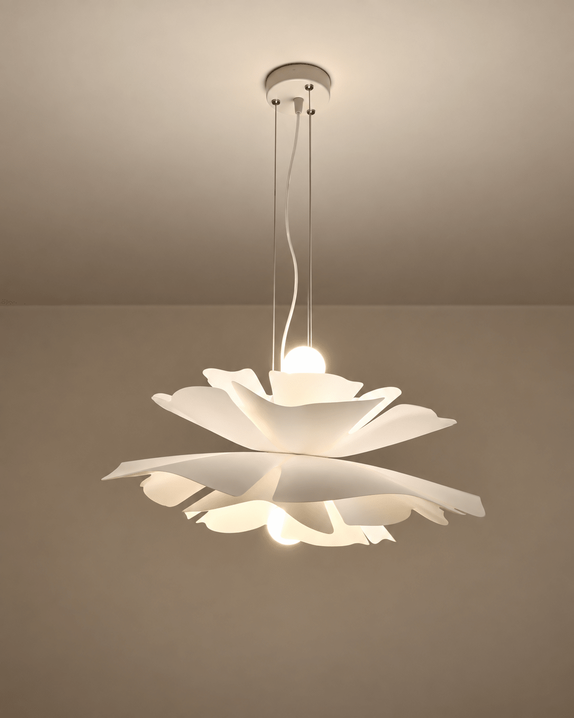 Hana | Layered Acrylic Petal Pendant - Luma House
