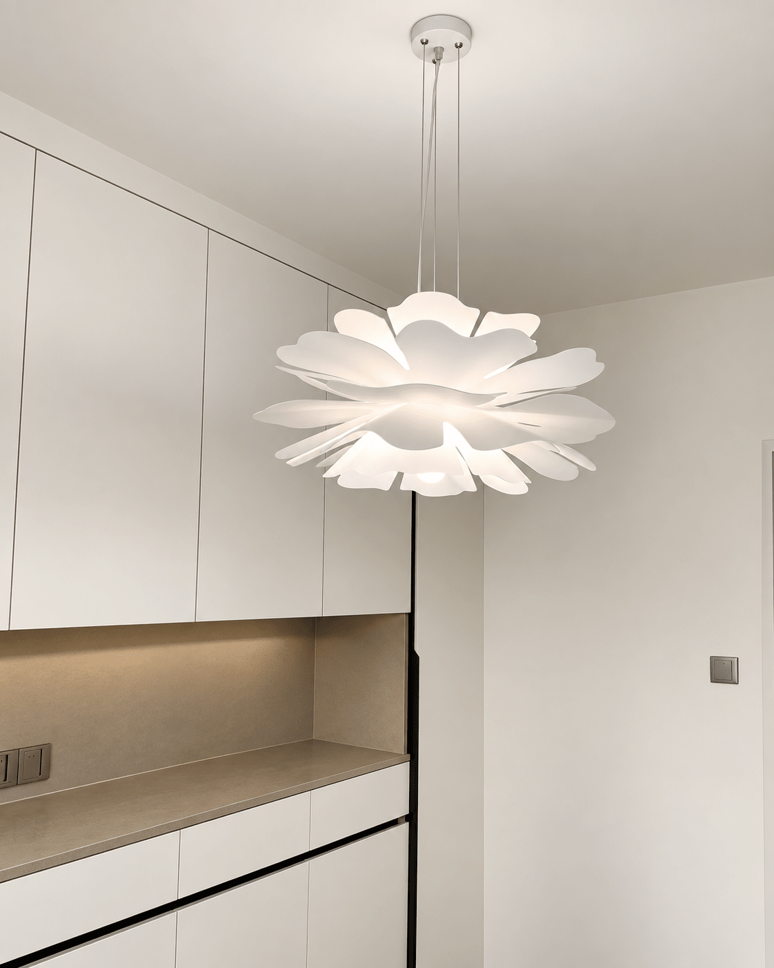 Hana | Layered Acrylic Petal Pendant - Luma House