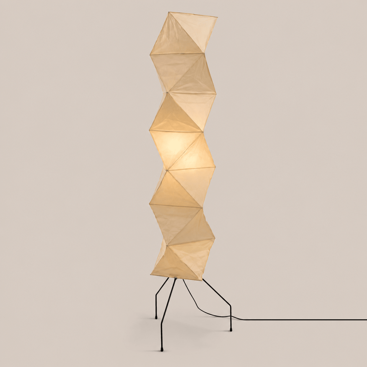 Haru | Japanese Vintage Iron Floor Lamp - Luma House