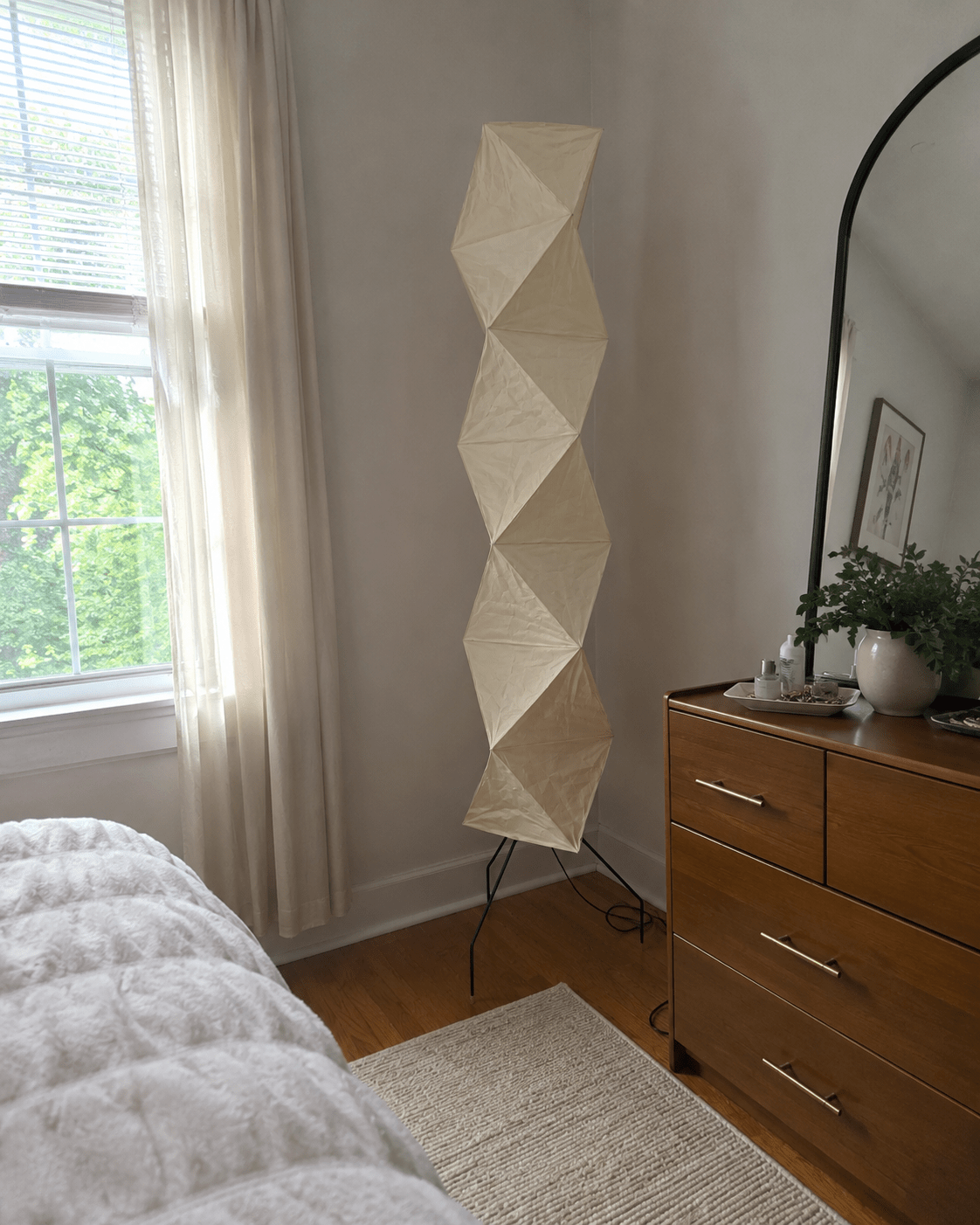 Haru | Japanese Vintage Iron Floor Lamp - Luma House